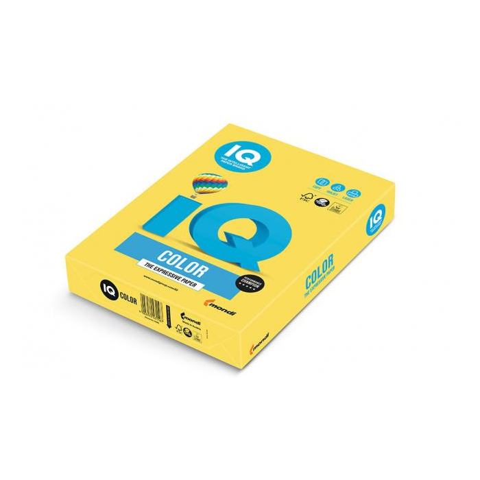 Papier kopírovací. A4,120g CY39 kanáriková žltá/250 listov Papier kopírovací. A4,120g CY39 kanáriková žltá/250 listov