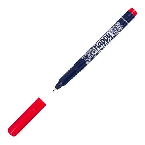 happy-liner-centropen-2521-0-3-mm-cerveny Centropen 2521 0,3 liner červeny