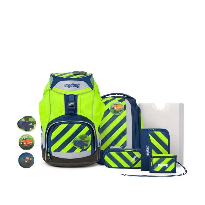 Školská taška Set Ergobag pack IllumiBear Školská taška Set Ergobag pack IllumiBear